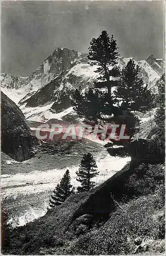 Cartes postales CHAMONIX.MONT BLANC La Mr de Glace  les Jorasses et la Dent du Geant