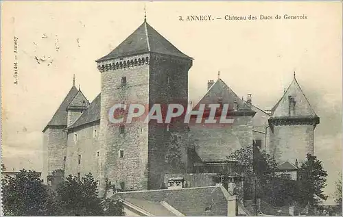 Cartes postales ANNECY-Chateau des Ducs de Genevois