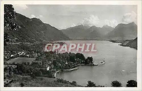 Ansichtskarte AK  LAC D'ANNECY--Talloires et le massif des bauges