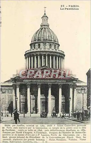 Cartes postales PARIS-Le Pantheon