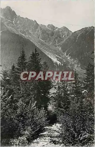 Cartes postales CHAMONIX-et le mont Blancpris de la Flegere