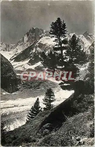 Ansichtskarte AK CHAMONIX-et le mont Blanc-La Mer de Glace  les Jorasses et la Dent du Geant