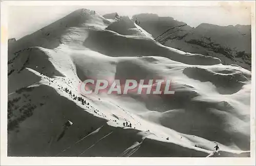Cartes postales LA CLUSAZ-(The Savoie) Alt 1040m-L'Aiguille vue du Cret du Loup