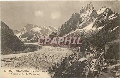 Cartes postales CHAMONIX-Mer de Glace