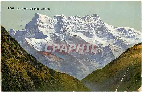 Cartes postales Les dent du Midi