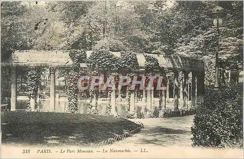 Ansichtskarte AK PARIS -le parc monceau-