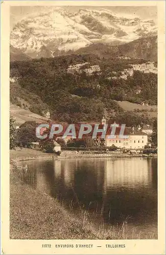 Ansichtskarte AK ENVIRONS D'ANNENCY TALLOIRES