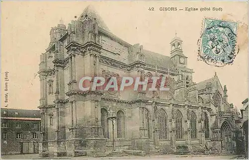 Cartes postales GISORS-Eglise (COTE SUD)