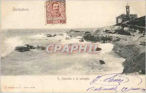 Cartes postales S Ampelio e la spiaggia