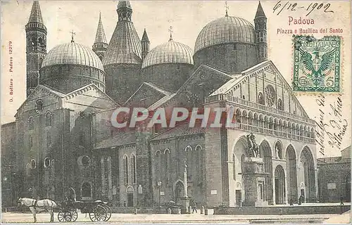 Cartes postales Padova Piazza e basilica del Santo