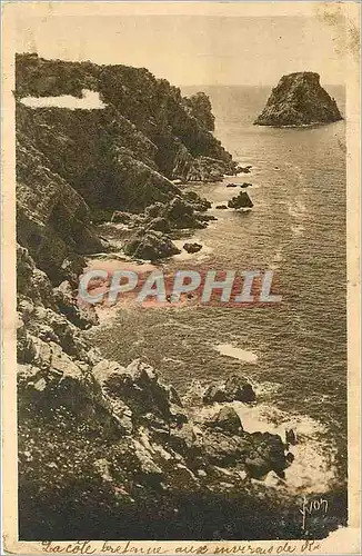 Cartes postales COTE DE GRANIT Les tas de Pois