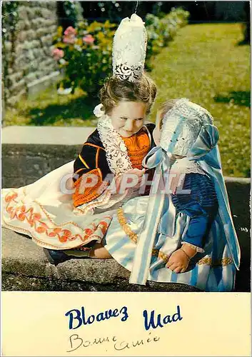Cartes postales moderne V�UX Enfants Bretagne