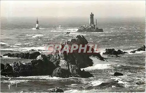 Cartes postales moderne BRETAGNE PONT AVEN (Finistere)-La pointe et le Raz de Sein au fond  l'ile de Sein