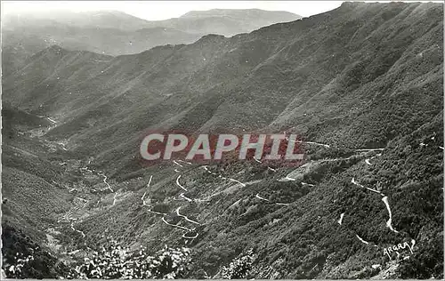 Cartes postales MASSIF DE L'AIGOUAL-Route de Villeraugue au Mont Aigoual