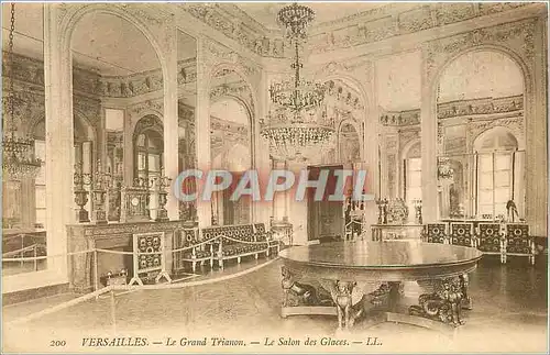 Cartes postales VERSAILLES-Le grand trianon-Le salon des Glaces