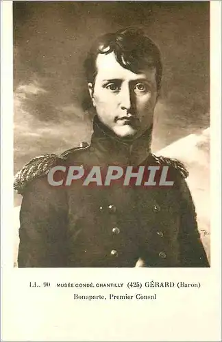 Ansichtskarte AK MUSEE CONDE CHANTILLY (425) GERARD Bonaparte Premier Consul Napoleon