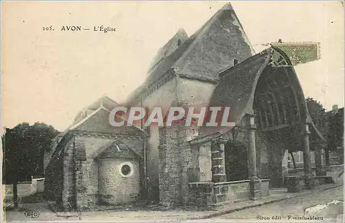 Cartes postales AVON L'Eglise