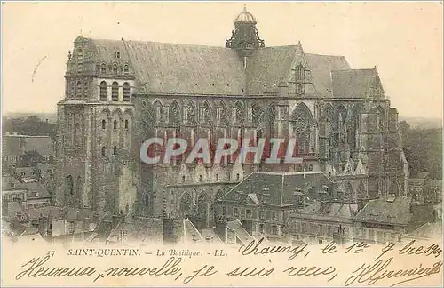 Cartes postales SAINT QUENTIN-La basilique