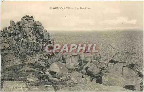 Cartes postales PLOUMANAC'H-L'oratoire Saint-Guirec et le Chateau de Costaeres