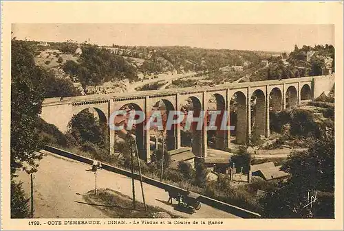 Cartes postales COTE D'EMERaUDE-DINAN-Le Viduc et la Coulee de la Rance