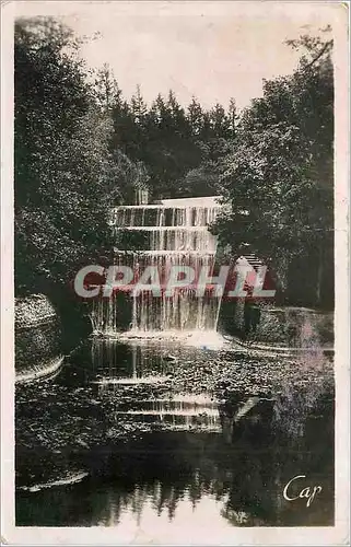 Cartes postales Env de Semur-Lac de Pont -La cascade