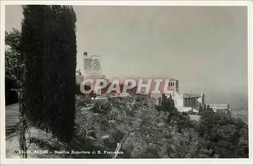 Cartes postales ASSISI-Basilica Superiore di S. Francesco