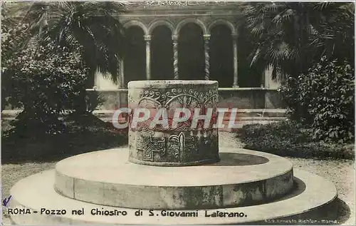 Ansichtskarte AK ROMA-Pozzo nel chiostro di S. Giovanni Laterano