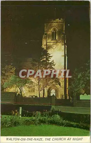 Cartes postales SOUTHPORT-WALTON ON THE NAZE'THE CHURCH AT NIGHT