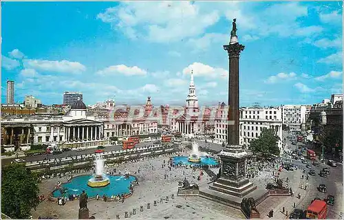 Cartes postales TRAFALGAR SQUARE & NELSON'S COLUMN  LONDON