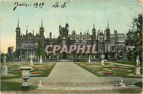 Cartes postales The Ancestral Home of the Lyttons  Knewworth House