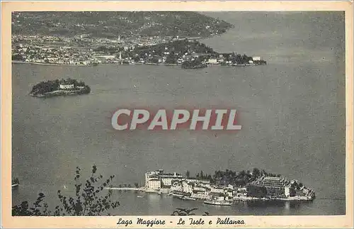 Cartes postales Lago Maggiore-Le Isole e Pallanea