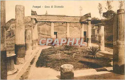 Ansichtskarte AK POMPEI Casa di Diomede