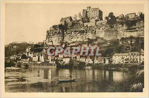 Ansichtskarte AK (Dordogne) CHATEAU FEODALE DE BEYNAC (X ET Xve s)-fa�ade Nord-Vue de l'Entr�e