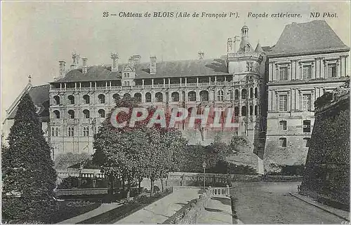 Cartes postales Chateau de BLOIS (Aile de Francois Ier)Fa�ade exterieure