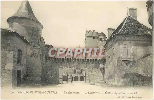 Cartes postales ENVIRONS D'ANGOULEME-La Couronne-L'oisellerie- Ecole d'Agriculture