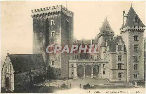 Cartes postales PAU Le Chateau henri IV