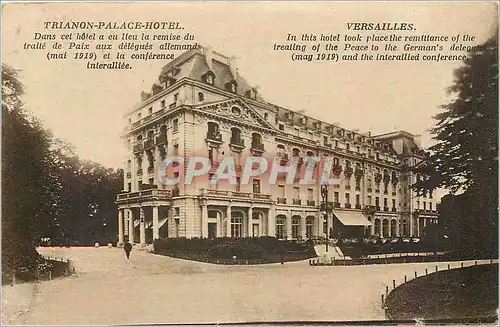 Cartes postales VERSAILLES Trianon Palace Hotel