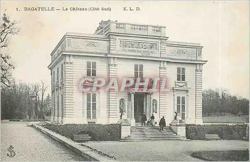 Cartes postales BAGATELLE-Le Chateau (cote Sud)
