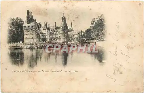 Cartes postales ChaTEAU DE mtainon-fa�ade Meridionale