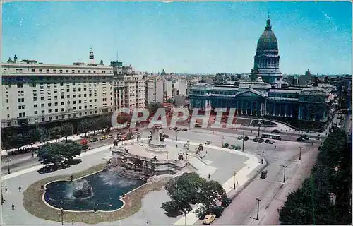 Cartes postales ARGENTINA-South America is a continent of beutiful city plzas such as the plaza del Congreso in