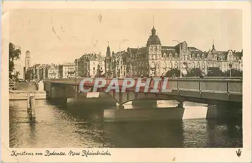 Cartes postales Kontsanz am Bodensee neue Rheinbrushe