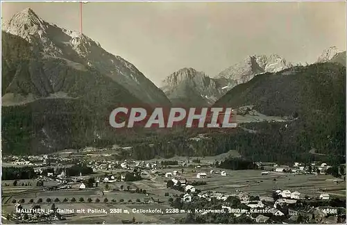 Cartes postales MAUTHEN im Gallal mit Polinlk 2881m