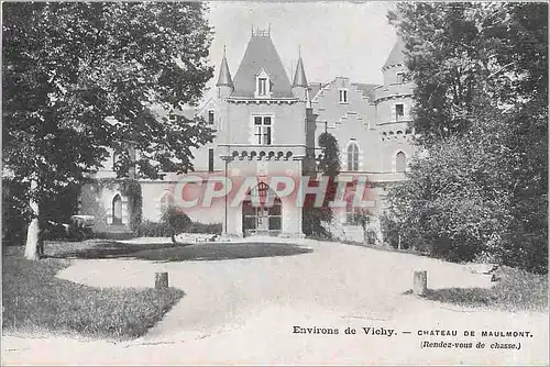 Ansichtskarte AK ENVIRONS DE VICHY-CHATEAU DE MAULMONT