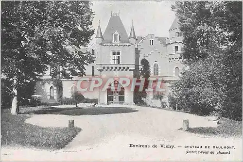 Cartes postales ENVIRONS DE VICHY-CHATEAU DE MAULMONT
