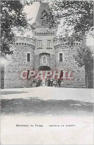 Ansichtskarte AK ENVIRONS DE VICHY-CHATEAU DE BUSSET