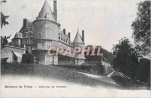 Ansichtskarte AK ENVIRONS DE VICHY-CHATEAU DE RANDAN