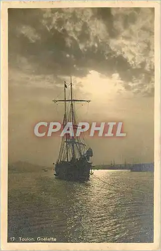 Cartes postales TOULON Bateau