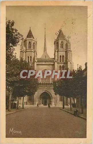 Cartes postales DIJON-La Catherale Saint _Bennigne  de pur style gothique bourguignon(XIIIe s)