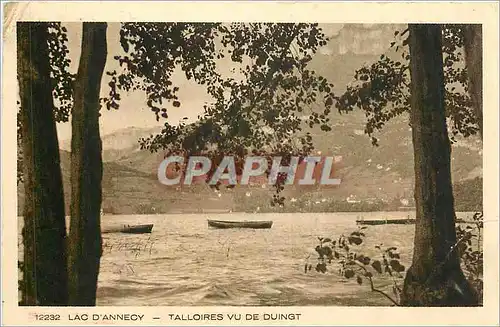 Ansichtskarte AK LAC D'ANNENCY-TALLOIRES DE DUINGT