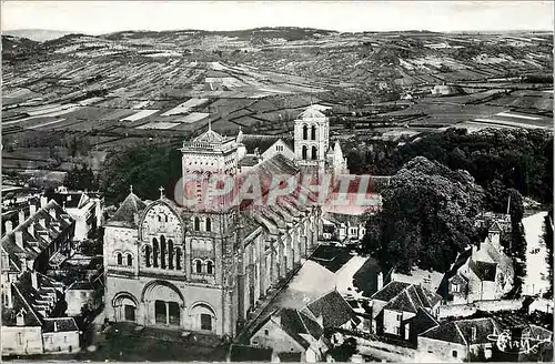 Ansichtskarte AK VEZELAY(YONNE)-Vue aerinne de la Basilique